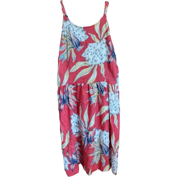 ROXY Antelope Curves Floral Print Mini Dress, Size Small, Multicolored - Picture 3 of 9